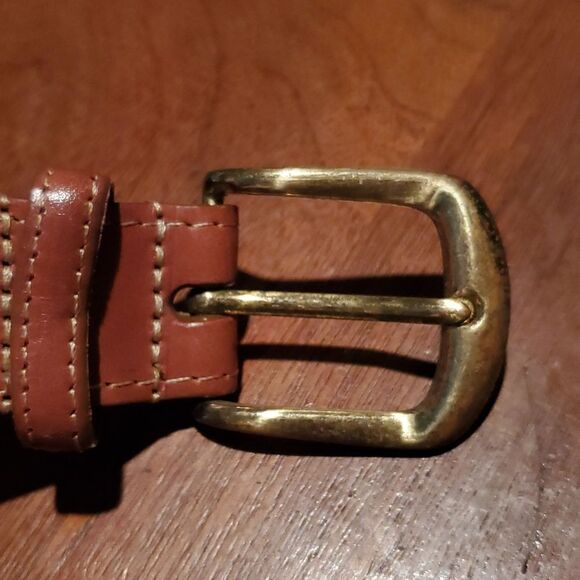 Torino European Ribbed Surcingle Blue Belt 44 - Picture 2 of 9